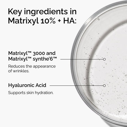 Matrixyl 10% + HA - US 8666