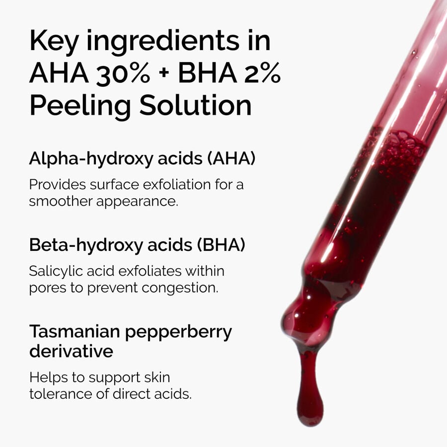 AHA 30% + BHA 2% Peeling Solution - US 3510