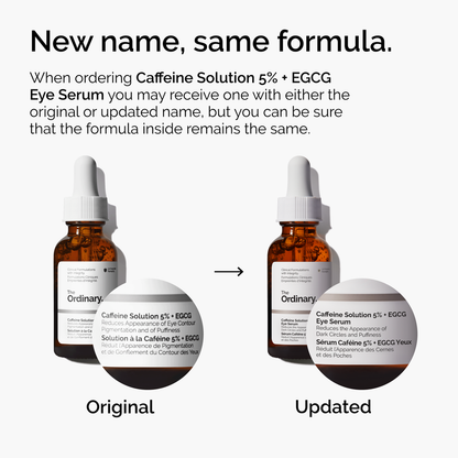 Caffeine&nbsp;Solution 5% + EGCG Eye Serum - US 6644