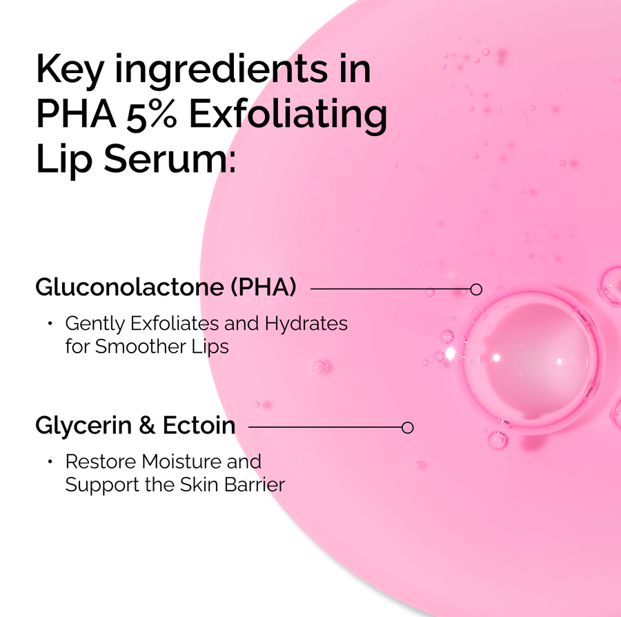 PHA 5% Exfoliating Lip Serum - US 6526