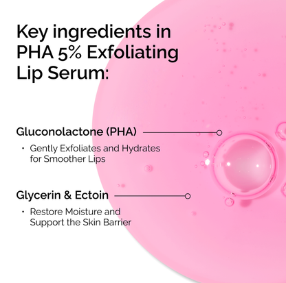 PHA 5% Exfoliating Lip Serum - US 6526