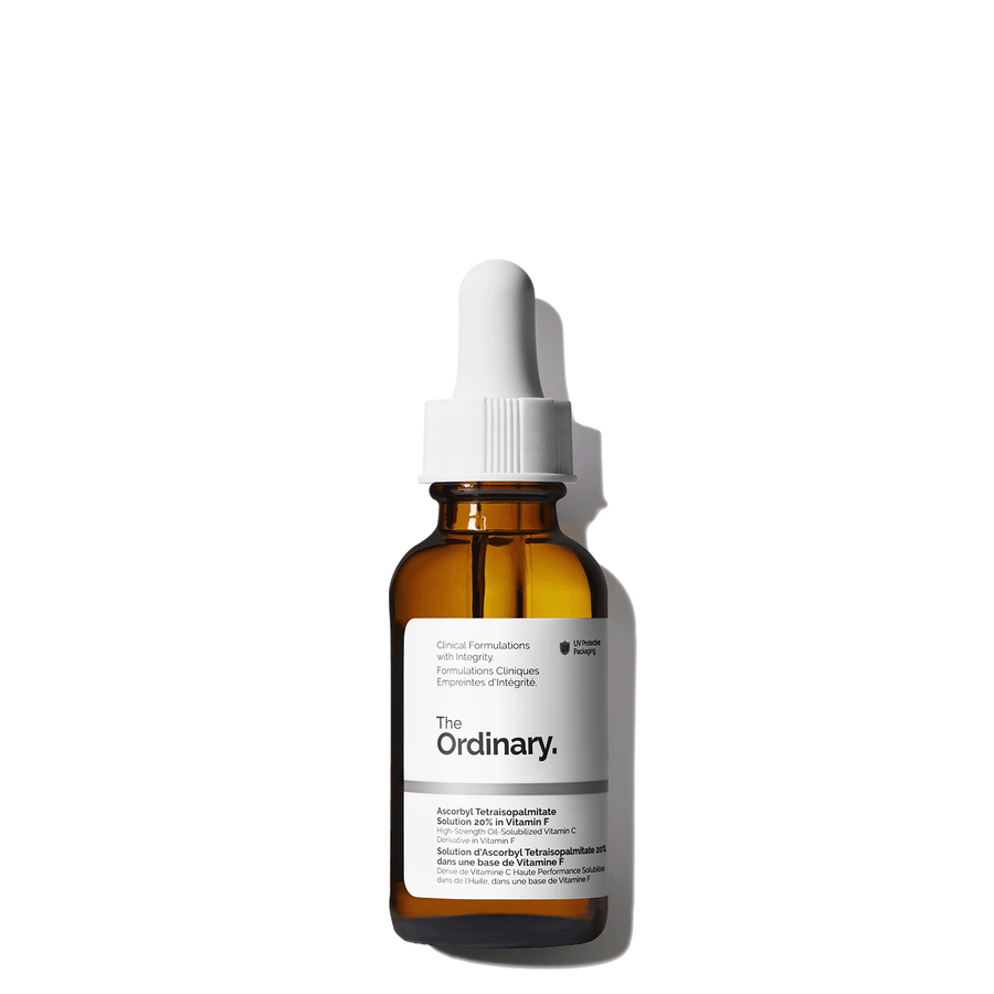 Ascorbyl Tetraisopalmitate Solution 20% in Vitamin F - US 7401